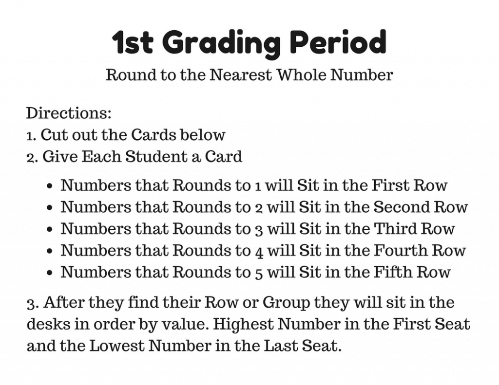 Rounding Game - Rounding and Estimating
